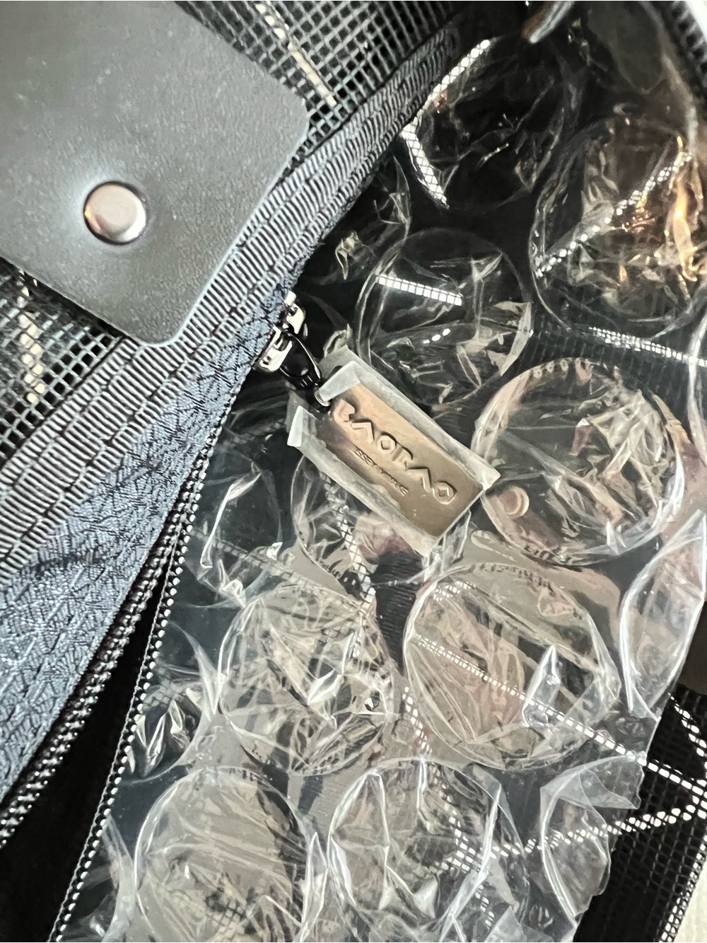 Issey Miyake Silver BAO BAO Geometric Tote - Picture 12 of 14